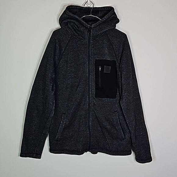 Mexx Tops - Mexx small dark gray zip up hoodie
